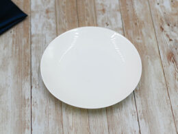 Set Of 12 White Dessert Plate 7" inch | 18 Cm