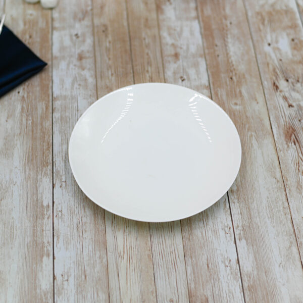 Set Of 12 White Dessert Plate 7" inch | 18 Cm