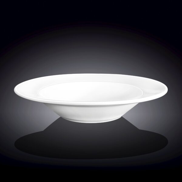 Professional Rolled Rim White Deep Plate 10" inch | 20 Oz - Image 2