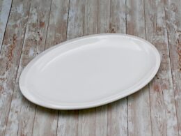White Oval Plate / Platter 12" inch | 30.5 Cm