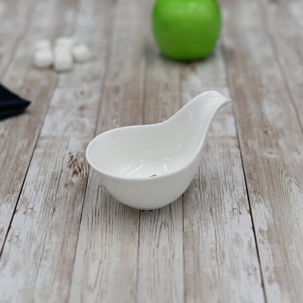White Snack Dish 5" inch | 3 Fl Oz |