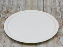 White Personal Pizza Plate 14" inch | 35.5 Cm