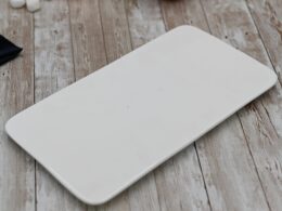 White Rectangle Flat Platter 12" inch X 6.5" inch | 30 X 16 Cm