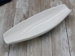 White Celery Tray / Dish 10" inch | 26 Cm