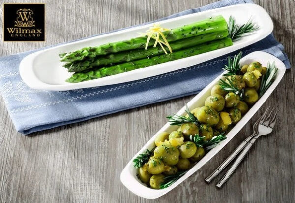 White Celery Tray / Dish 11" inch | 28 Cm - Image 5