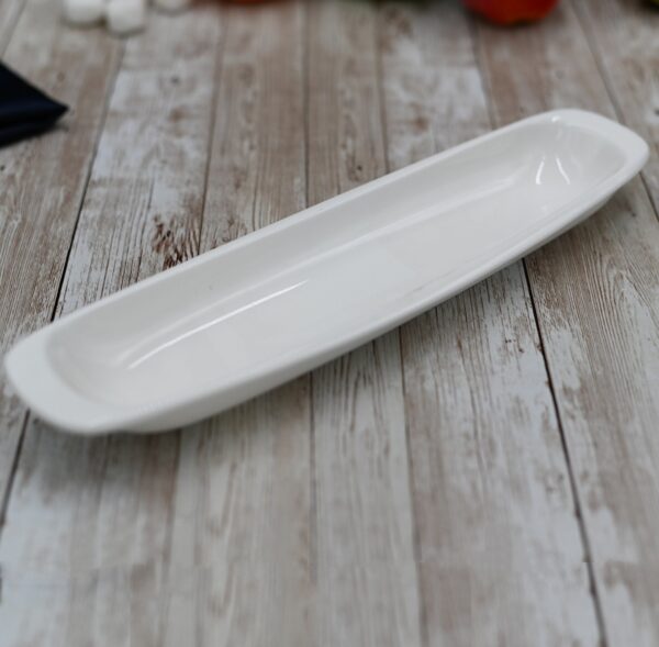 White Celery Tray / Dish 13" inch | 33 Cm