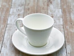 White 6 Oz | 180 Ml Tea Cup & Saucer