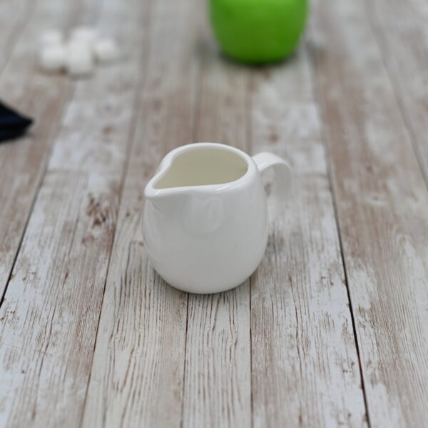 Set Of 6 White Creamer 5 Oz | 150 Ml