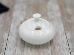 White Sugar Bowl 8 Oz | 250 Ml