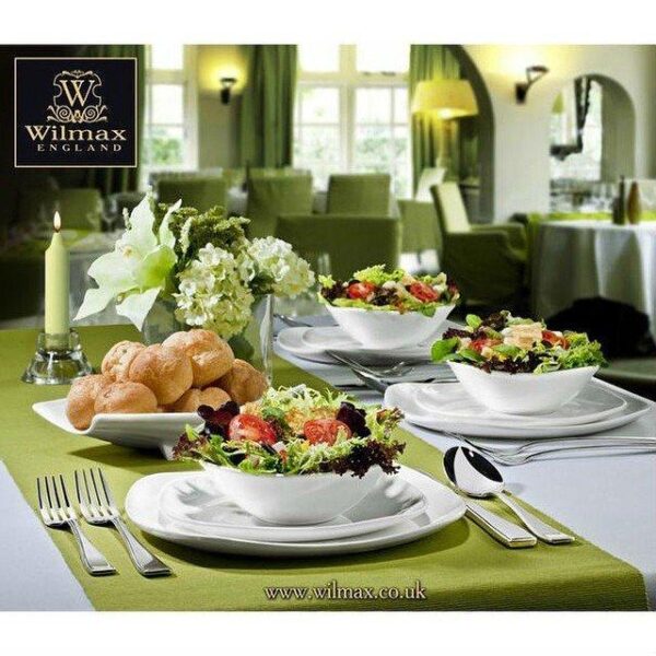 White Bread Plate 6.5" inch X 6.5" inch | 16.5 X 16.5 Cm - Image 3