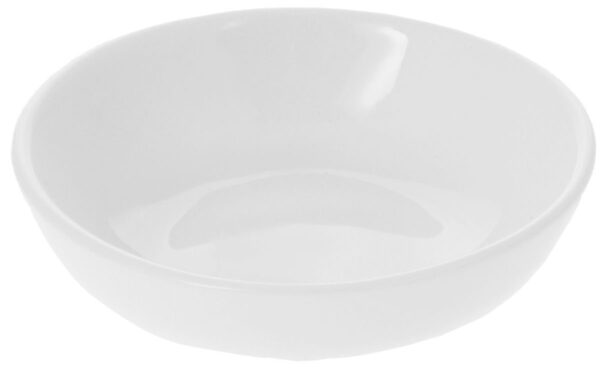 Set Of 24 Round Porcelain White Soy Dish 3" inch | 7.5 Cm - Image 5