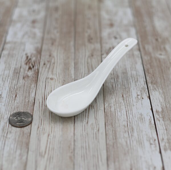White Spoon 5.5" inch | 13.5 Cm