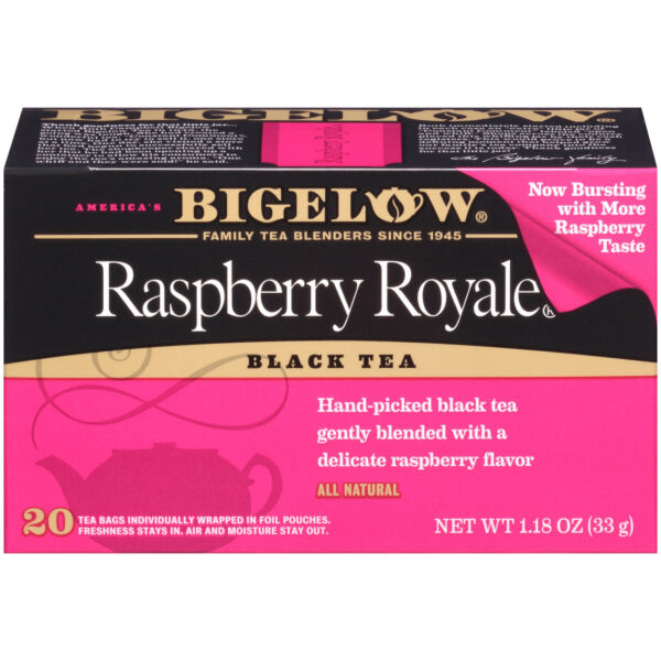 Bigelow Raspberry Royale Tea (6x20 Bag ) - Image 5
