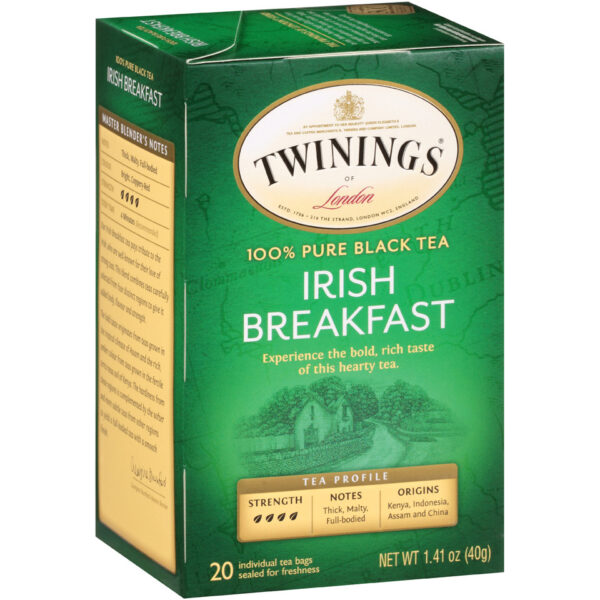 Twinings Irish Breakfast Tea (6x20 Bag) - Image 6