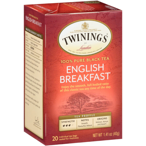 Twinings English Breakfast Tea (6x20 Bag) - Image 2