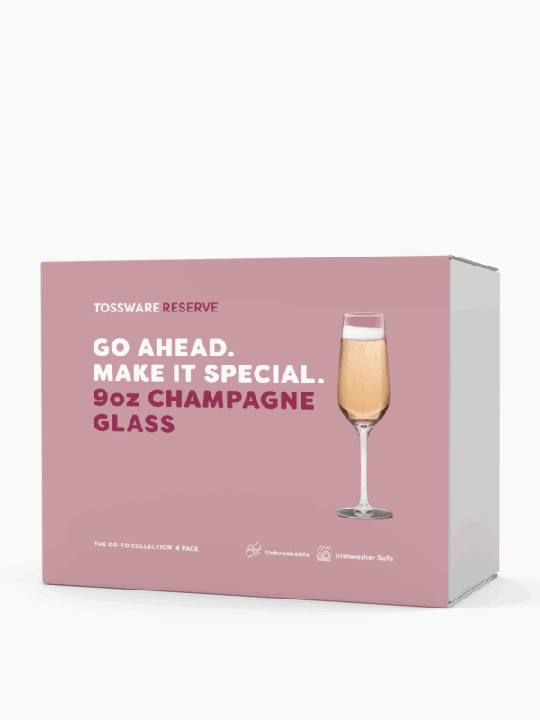 RESERVE 9oz Champagne Tritan™ Copolyester Glass - Image 3
