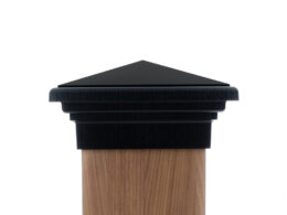 8x8 Post Cap ¦ Black Pyramid