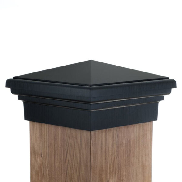 8x8 Post Cap ¦ Black Pyramid - Image 2