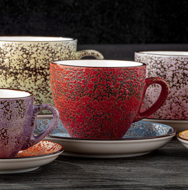 Violet / Lavender Porcelain Coffee / Tea Cup 10 FL OZ | 300 ML - Image 2