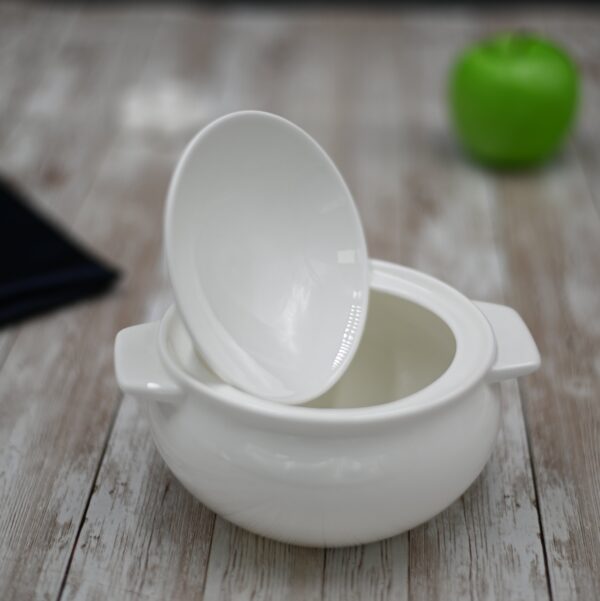 White Baking Pot 21 Oz | 620 Ml - Image 3