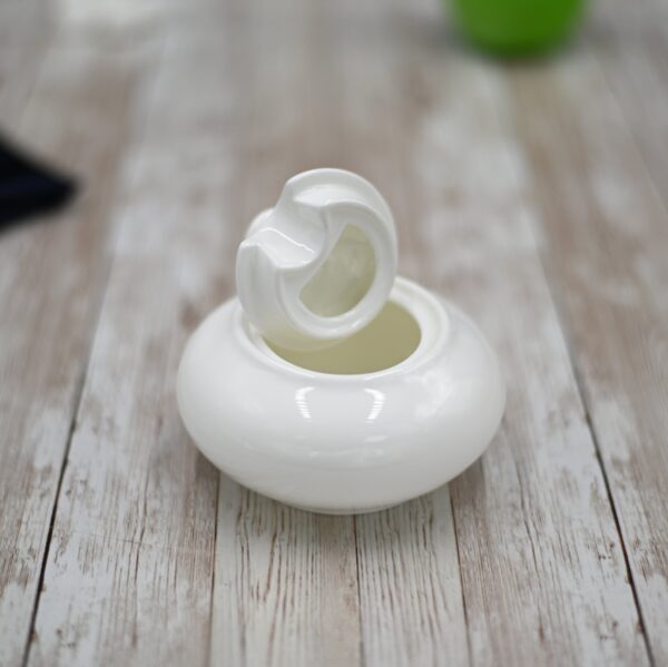 White Sugar Bowl 8 Oz | 250 Ml - Image 5