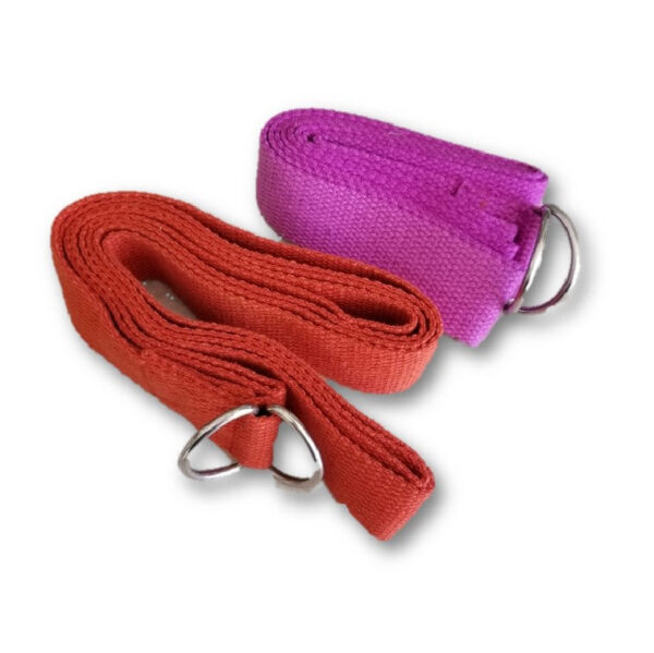 OMSutra Yoga Strap - D Ring (Regular) 8' - Deluxe - Image 4