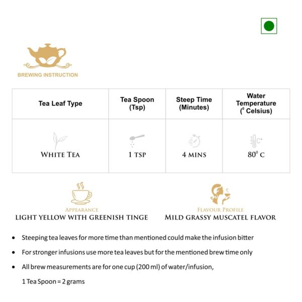 Darjeeling Moonshine White Tea - Image 3
