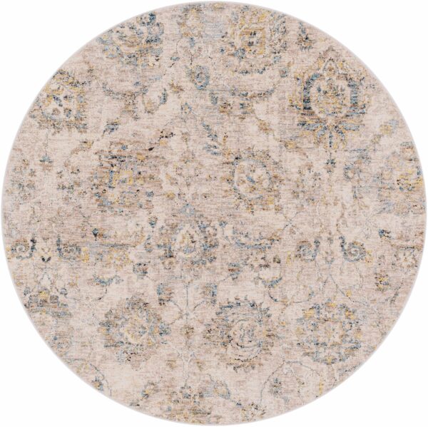 Morinville Teal Floral Rug - Image 16