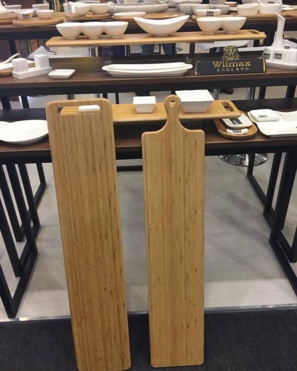 Bamboo Charcuterie Board 31.5" inch X 7.9" inch | 80 X 20 Cm - Image 4