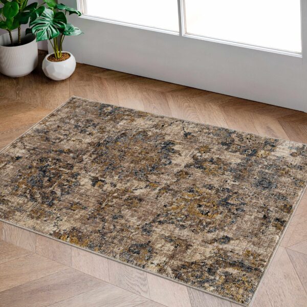 Morinville Teal Floral Rug - Image 3