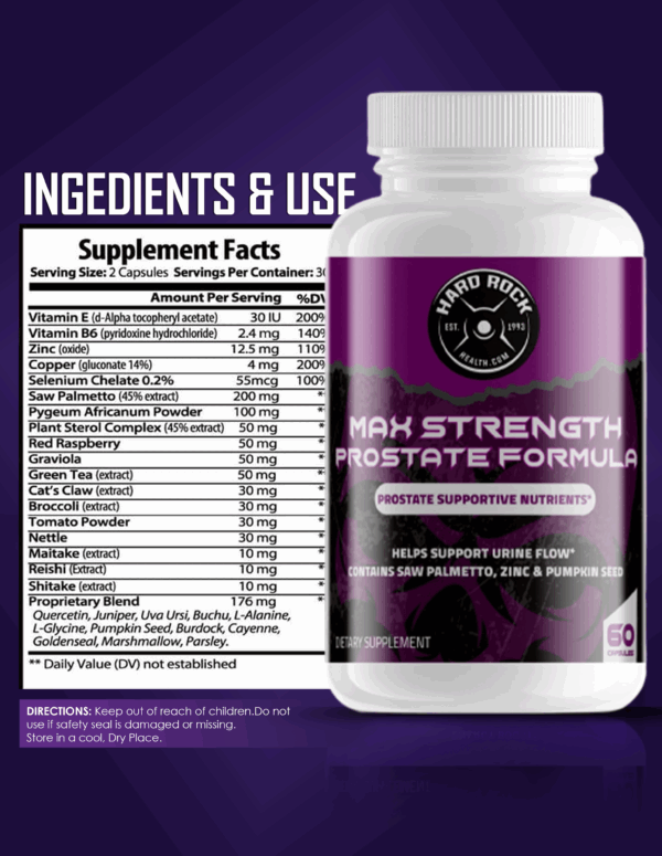 Maximum Strength Prostate Formula - Image 2