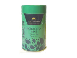 Moroccan Mint Spearmint Green Tea in Tin