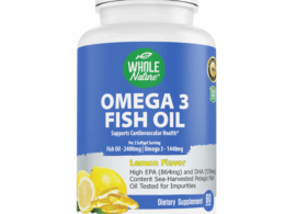 Whole Nature Omega 3 Fish Oil 2400mg