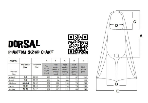DORSAL Bodyboard Bodysurfing Floating Swimfins (Flippers) - Image 2