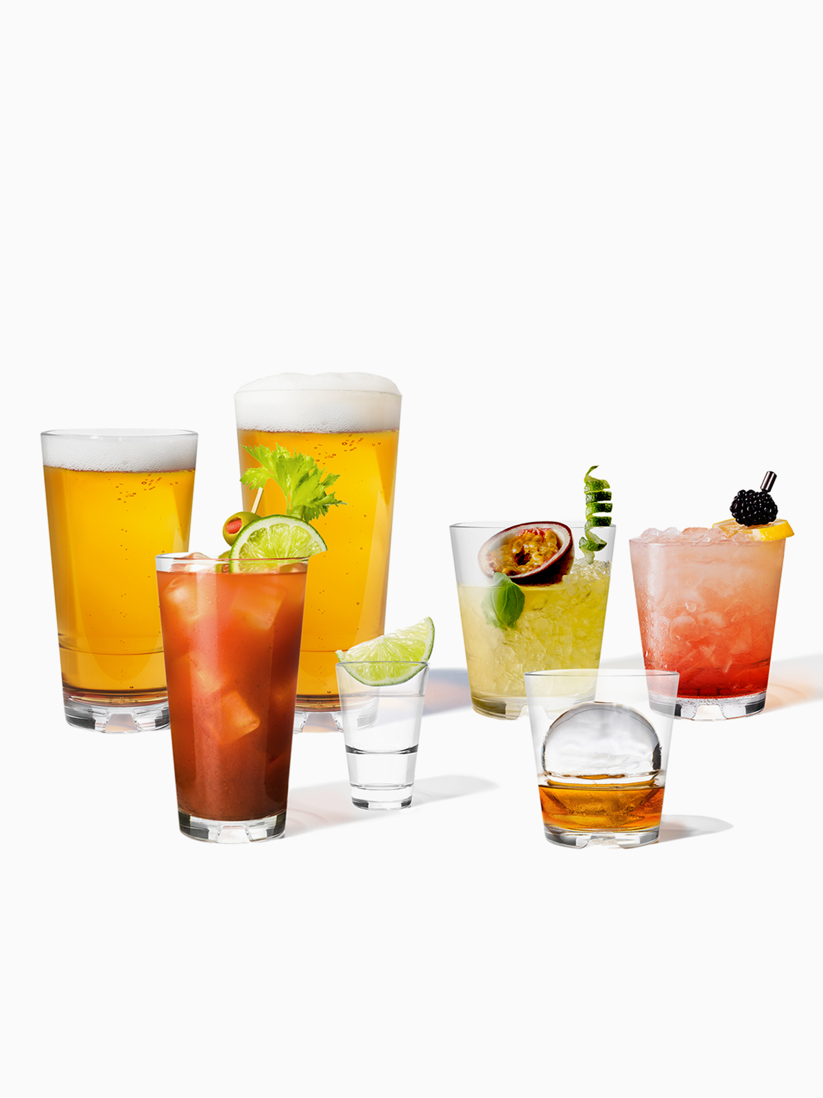 RESERVE 14oz Stackable Tall Tritan™ Copolyester Glass - Image 4