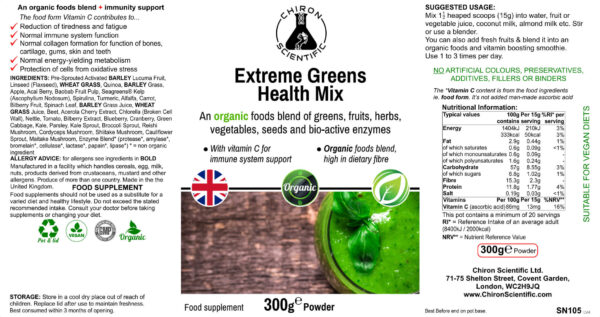 Extreme Greens Health Mix - Image 2
