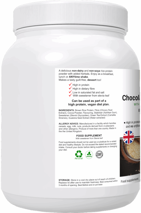 Chocolate Rice Protein Mix - Image 3