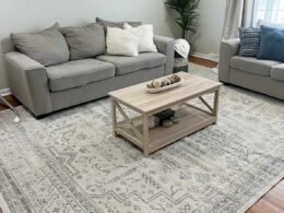 Tigried Ivory & Gray 2323 Area Rug - Clearance