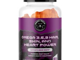 Omega 3,6, 9 Gummies for Hair, Skin, and Heart Health