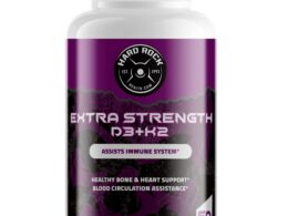 Vitamin D3+K2 for Extra Strength- 60 Capsules