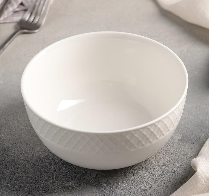 White Bowl 6.5" inch | 16 Cm 31 Fl Oz | 930 Ml - Image 2