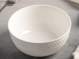 White Bowl 6.5" inch | 16 Cm 31 Fl Oz | 930 Ml