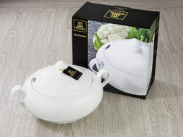 Large White Tureen 95 Oz | 2800 Ml In Colour Box