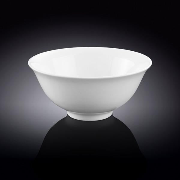 Set Of 6 Small White Bowl 6" inch | 15.5 Cm 20 Oz | 600 Ml - Image 2