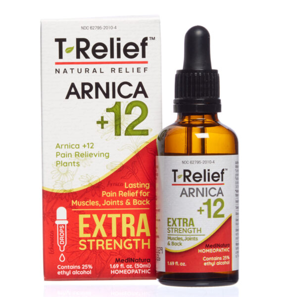 T-Relief Arnica +12 Extra Strength Liquid Pain Reliever 1.69 oz