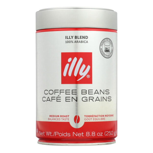 illy Medium Roast Whole Bean Coffee (6x8.8 OZ) - Image 2