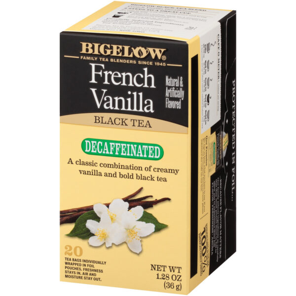Bigelow Decaffeinated French Vanilla Tea (6x20 Bag ) - Image 3