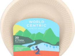 World Centric Ripple Edge Plate, 6 Inch (12x20 CT)
