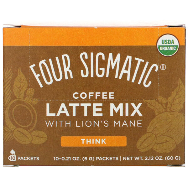 Four Sigamatic Organic Coffee Late Mix with Lion's Mane 10 Packets