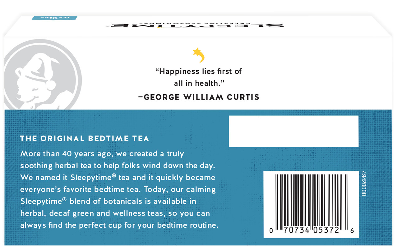 Celestial Seasonings Sleepytime Extra Herb Tea (6x20bag) - Image 4